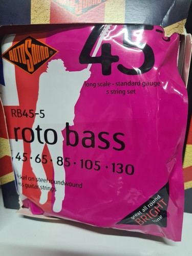 Rotosound 4 & 5 Strings Swing Bass Guitar Sets - Roundwound All Gauges optional - Picture 14 of 23