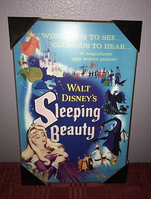 Walt Disney Sleeping Beauty Wooden Wall Art Officially Licensed 13