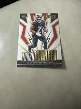 BIJAN ROBINSON 2023 Panini Select Turbo Charged #TUR-BRO Atlanta Falcons