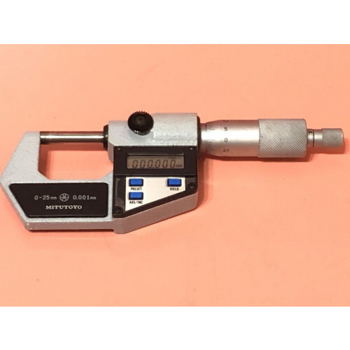 Mitutoyo Digimatic Micrometer MDC-25 0mm-25mm 293-401 VG cond limited From JAPAN - Picture 3 of 12