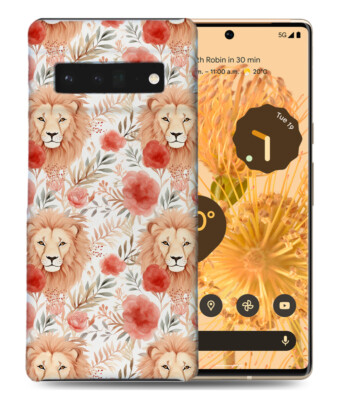 CASE COVER FOR GOOGLE PIXEL|CUTE LION CUB BIG CAT FELINE PATTERN #A1