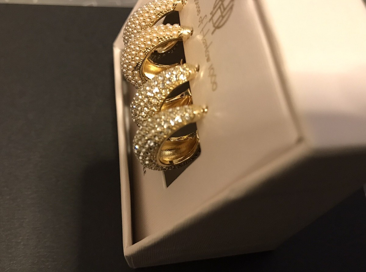 House of Harlow 1960 set of Two Earrings | eBay