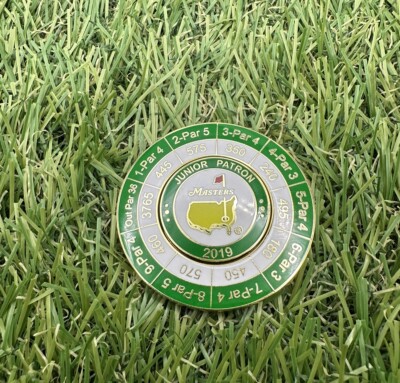 MASTERS SC 2019 フラッグボールマーカー 2019 Augusta National MASTERS Junior Patron Mondomark Magnetic