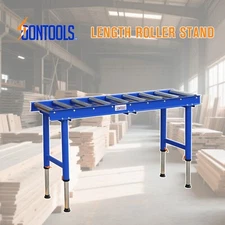 Soontools 26123 Heavy-Duty Adjustable Roller Stand - 200kg Capacity, 1650×470mm