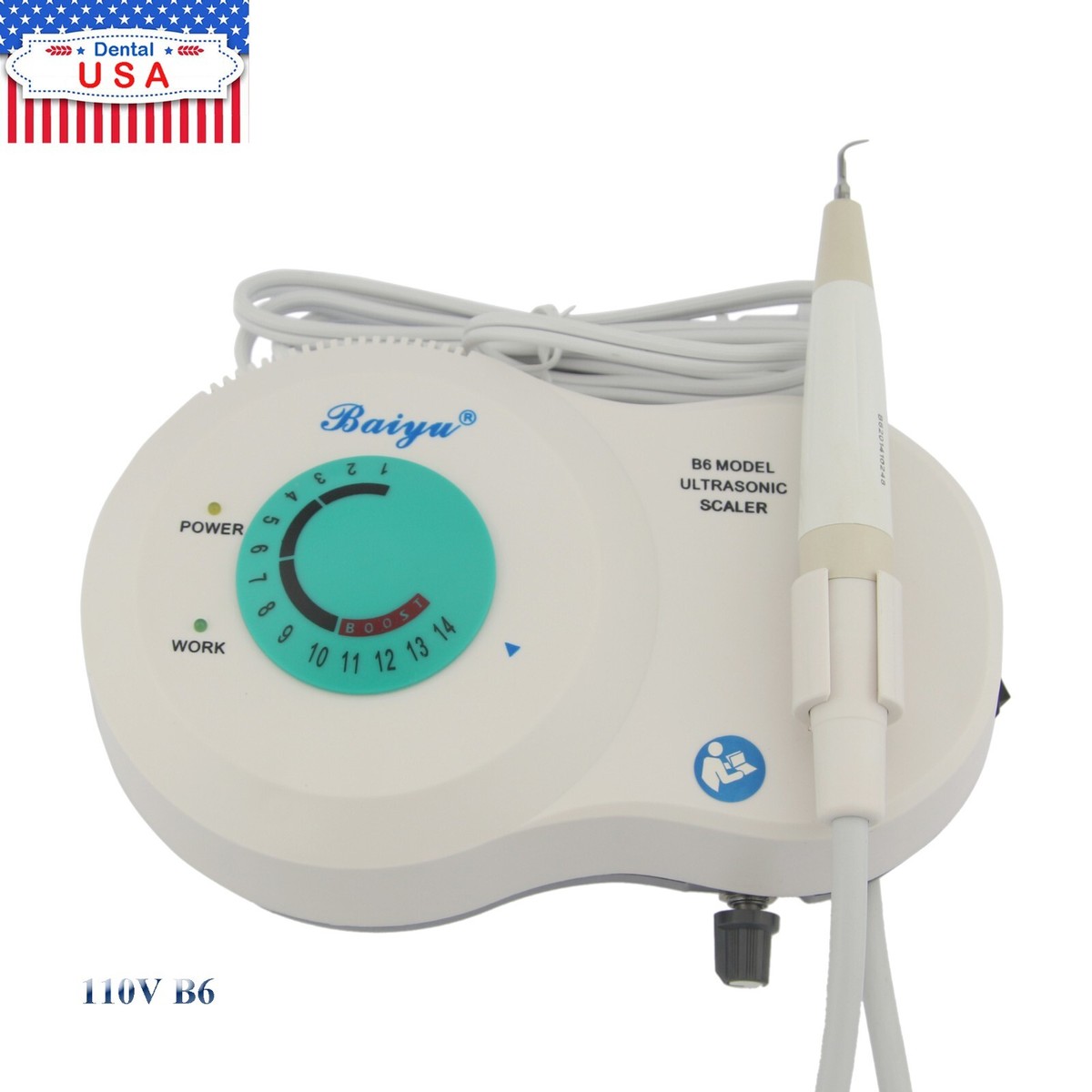Baiyu EMS Dental Ultrasonic Piezo Scaler B5 B6 EMS Cavitron