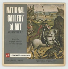 National Gallery of Art 1968 View-Master Packet #A-791 Exc. Cond.