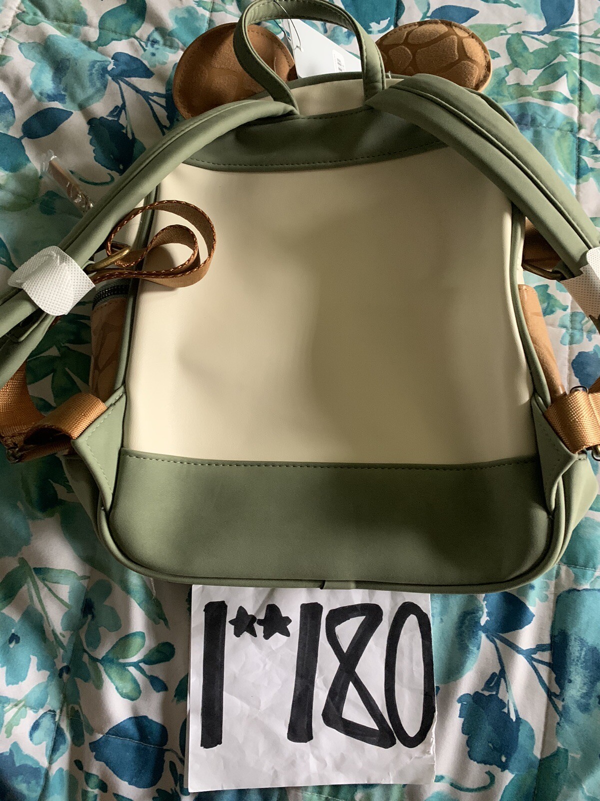 Loungefly Minnie Mouse Giraffe Mini Backpack Safari Bag Disney Jungle