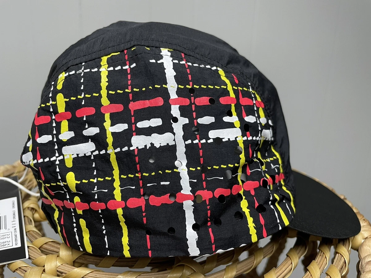 Adidas Palace Skateboards Running Cap Hat Black Multicolor