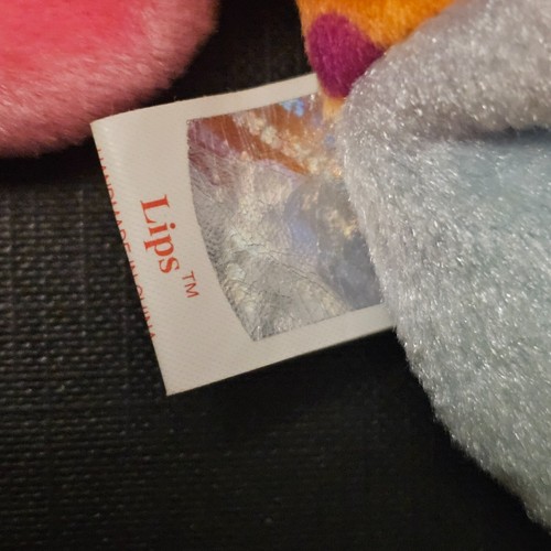 Ty Beanie Babies Lips the Fish 1999 with Tag - Picture 2 of 3