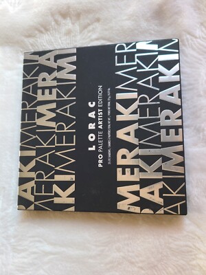 LORAC PRO PALETTE ARTIST EDITION MERAKI 25 EYESHADOWS FULL SIZE NIB