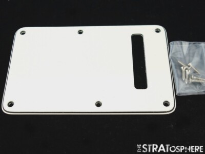 Fender Player II Stratocaster Series TREMOLO COVER, Strat - -Upgrade Parchment