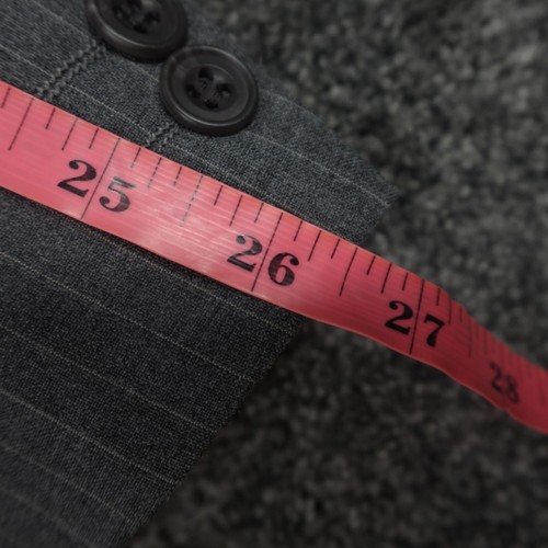 Traje Blazer Hombre Daks Talla 44 R Gris Pantalón 38x32 Lana - Imagen 11 de 22