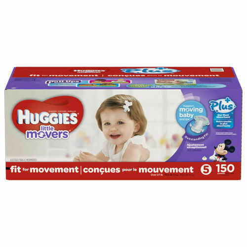huggies 150 diapers size 5