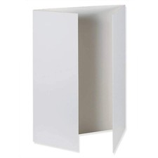 Pacon Foam Presentation Board, White, 48" x 36", Pack of 12 boards