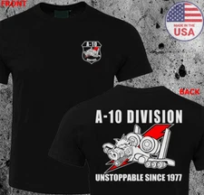 NEW USAF United States Air Force Warthog A-10 Squadron T-SHIRT