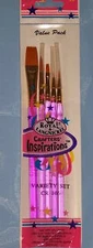 Paint Brush Kit 5 Brushes for any type paints