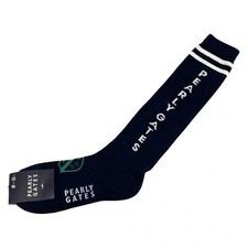 PEARLY GATES - Dark Navy White Green Cotton Acryl Accessory