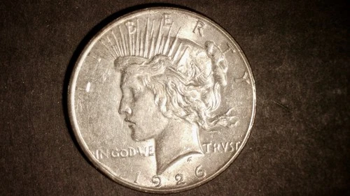 1926s Peace Dollar, XF/AU
