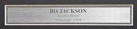 Bo Jackson Signed Framed 16x20 Nintendo Tecmo Bowl Photo With NES BAS Witness