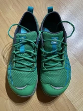 Merrell Shoes Womens 8 Bare Access Arc 3 Athletic Running Sneakers Green Mesh