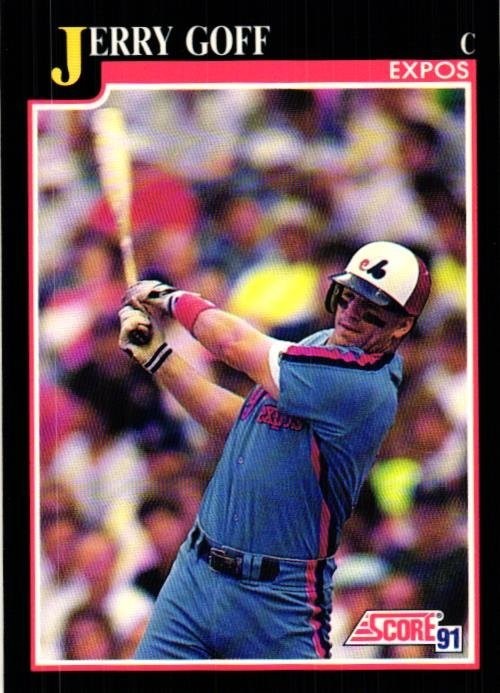 1991 Score - Jerry Goff #834