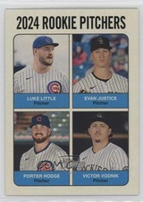 2024 Topps Heritage High Number White Border Porter Hodge Victor Vodnik #620 ut4