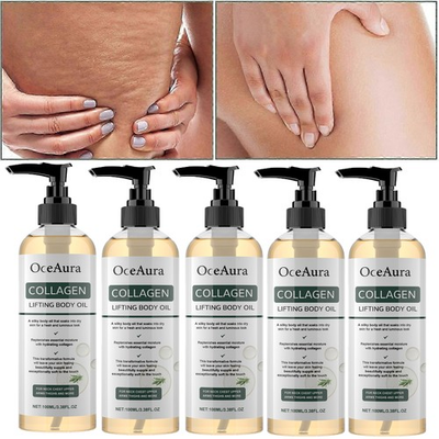 #ad 3 5x Collagen Lifting Body Oil Firming Anti Aging Wrinkles Scars amp; Stretch Mark $46.45