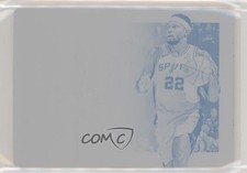 2019-20 National Treasures Definitive Ink Printing Plate Cyan 1/1 Rudy Gay s3g