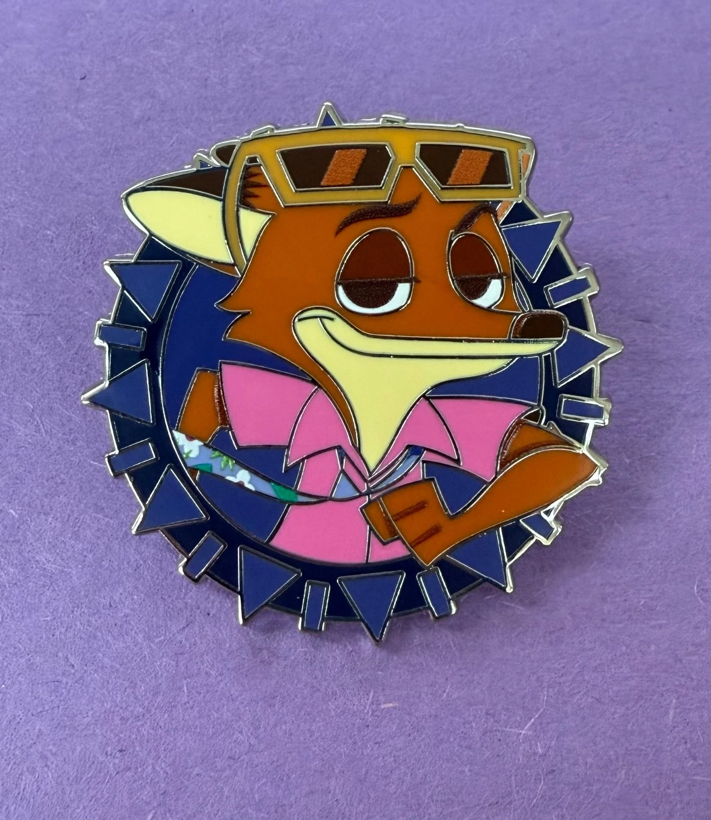 2025 Disney Parks Zootopia Better Together Attraction Mystery Pins - Nick Wilde