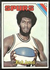 1975-76 Topps Rich Jones #243 San Antonio Spurs