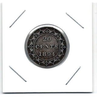 Newfoundland 1894 20 Cents: T15