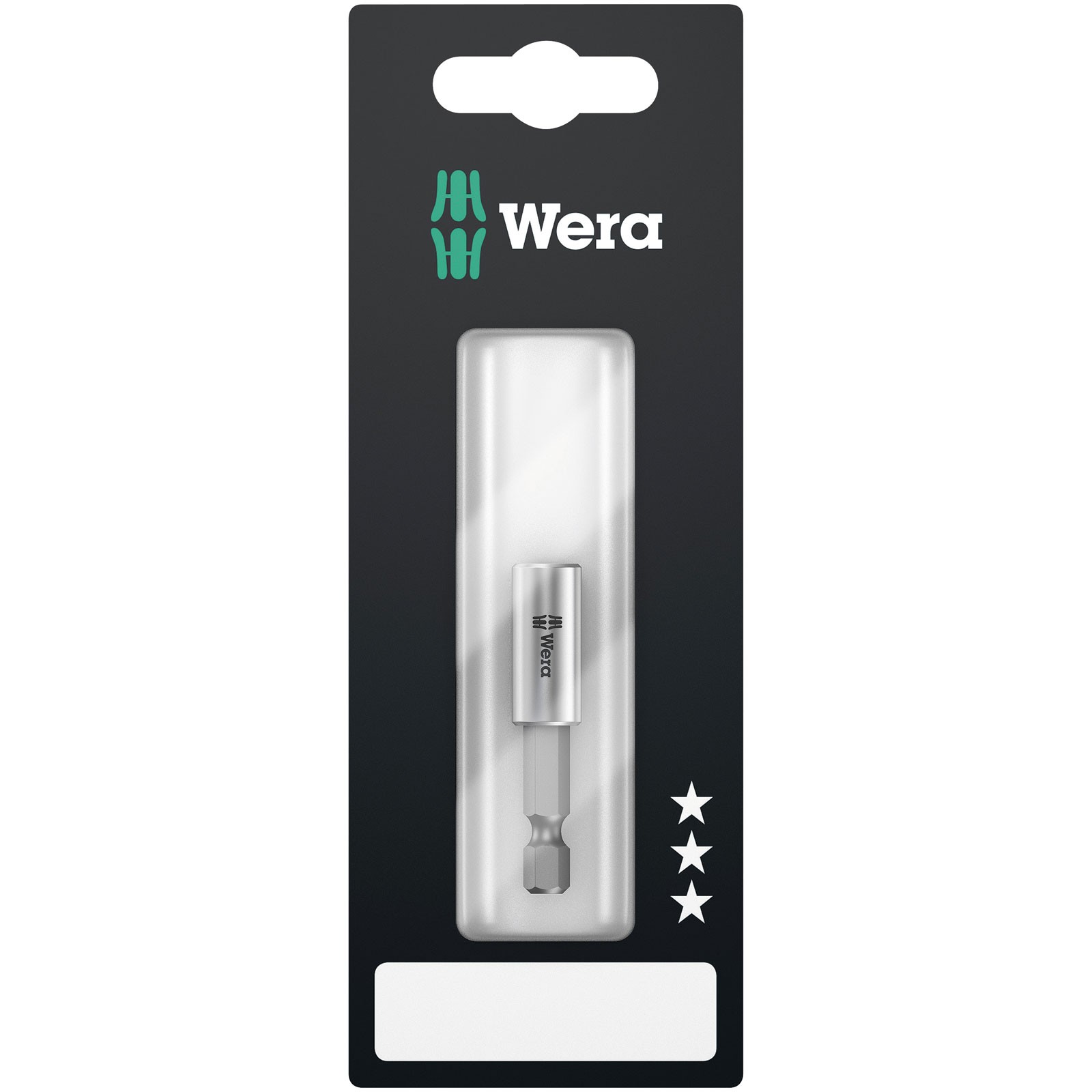 Wera 899/4/1K Universal Stainless Steel Bit Holder with Magnet 50mm