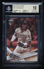 2017 Topps Chrome Sepia Refractor Yoan Moncada #75 BGS 10 PRISTINE 2t7