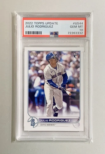 2022 Topps Update Julio Rodriguez RC #US44 PSA 10
