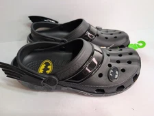 Crocs x Batman Batmobile Classic Black Clog Mens Size 11