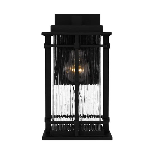 Quoizel MCL8406 McAlister 12" Tall Outdoor Wall Sconce - Black - Picture 4 of 6