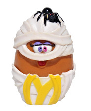 MUMMY 1992 McDonald's Happy Meal Halloween Nugget Buddies Mummie McNugget