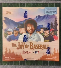 Topps 2025 Bob Ross: The Joy of Baseball Collector's Box - Sealed