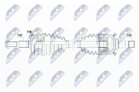 Nty Antriebswelle NPW-CH-088 FüR Chrysler 300C Touring Lx Le Awd SRT8 Dodge