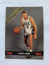 Larry Bird 1992 Ballstreet USA DREAM TEAM Gold Logo Insert Card Limited Print 