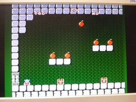 Pipe00 Game Software FC Mighty Bomb Jack (No Box or Manual) Famicom Family Compu