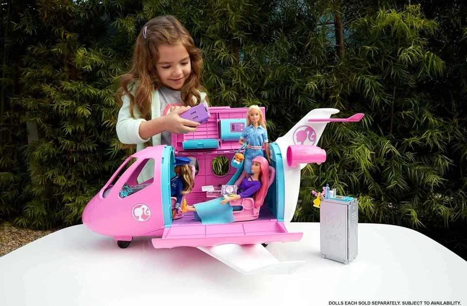 Encantador Juego Barbie Dreamplane con Cachorro y 15+ Accesorios para Divertidas Aventuras Foto 4 de 4