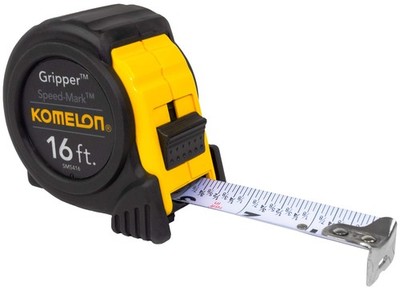 Komelon USA SM5416 16 X 1'' White Speed Mark Tape Measure