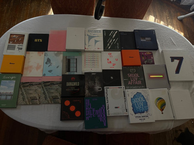 kpop album bundle ( bts, stray kids, seventeen, monsta x, ehypen, got7, astro )