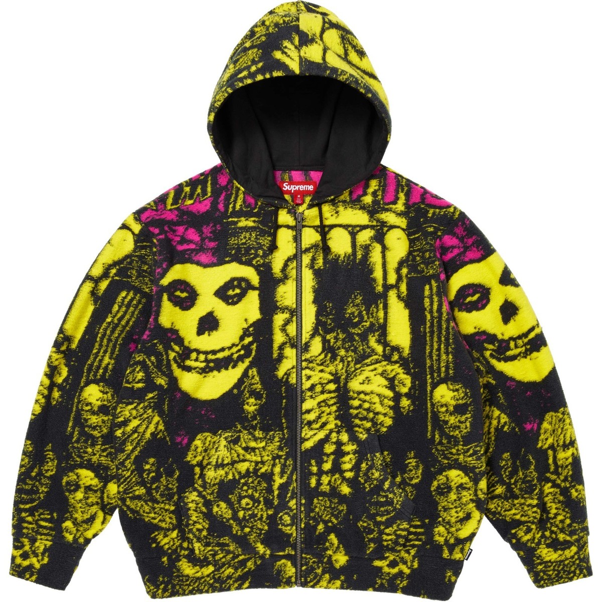 Supreme The Misfits® Zip Up Hooded Sweater 2colors 26SS | eBay