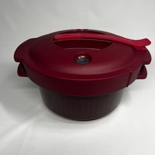 Tupperware Microwave Pressure Cooker 3l/3qt Cranberry 7643A-2
