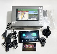 Garmin DEZL OTR500 5.5  Truck Navigator Trucking Navigation GPS TDW039797 Nice