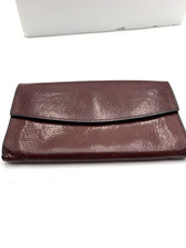 Vintage daytime or brown, leather wallet made in the USA
