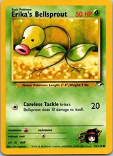 Erika's Bellsprout (76) Unlimited Common Gym Heroes 076/132 LP