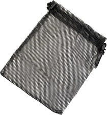 Scuba Choice Storage Mesh Bag for Snorkel  Dive Mask, 9"x6.5", small, Black